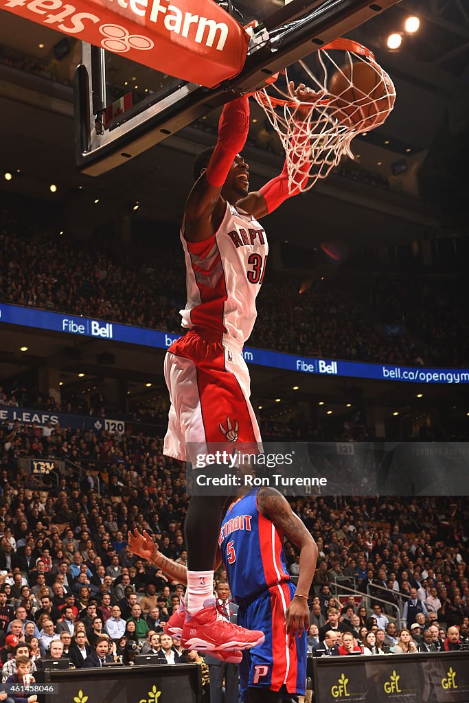 Detroit Pistons v Toronto Raptors