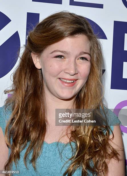 Actress Abigail Hargrove attends The 40th Annual People's Choice Awards at Nokia Theatre LA Live on January 8, 2014 in Los Angeles, California.