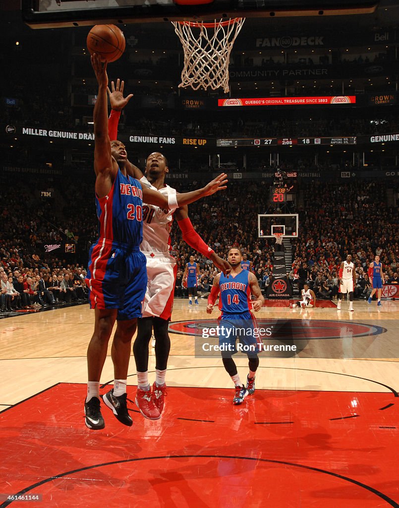 Detroit Pistons v Toronto Raptors