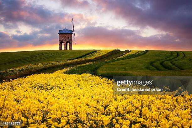 chesterton windmill, warwickshire, england - warwickshire stockfoto's en -beelden