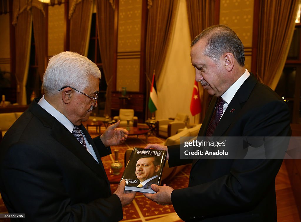 Recep Tayyip Erdogan -  Mahmoud Abbas meeting in Ankara