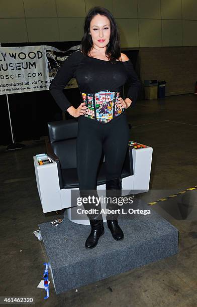 Penthouse Pet Ryan Keely attends Day 2 of the Third Annual Stan Lee's Comikaze Expo held at Los Angeles Convention Center on November 1, 2014 in Los...