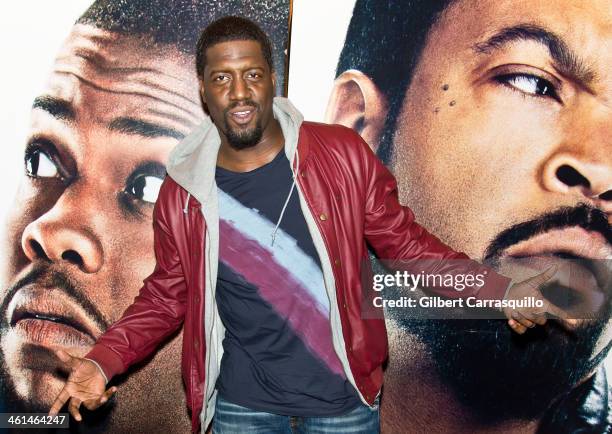 Comedian/actor Will 'SPANK' Horton attends the "Ride Along" screening at The Pearl Theater on January 8, 2014 in Philadelphia, Pennsylvania.