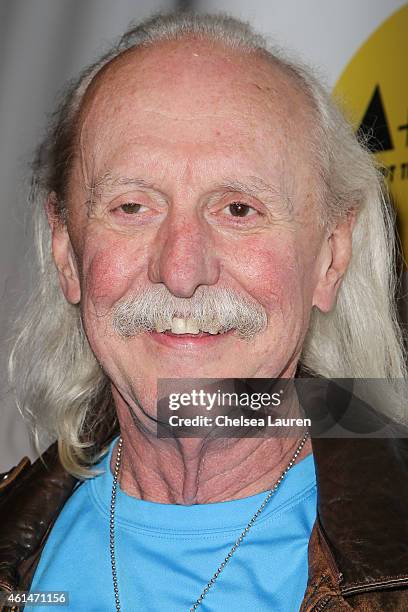 Musician Butch Trucks arrives at the Adopt the Arts benefit concert at The Roxy Theatre on January 12, 2015 in West Hollywood, California.