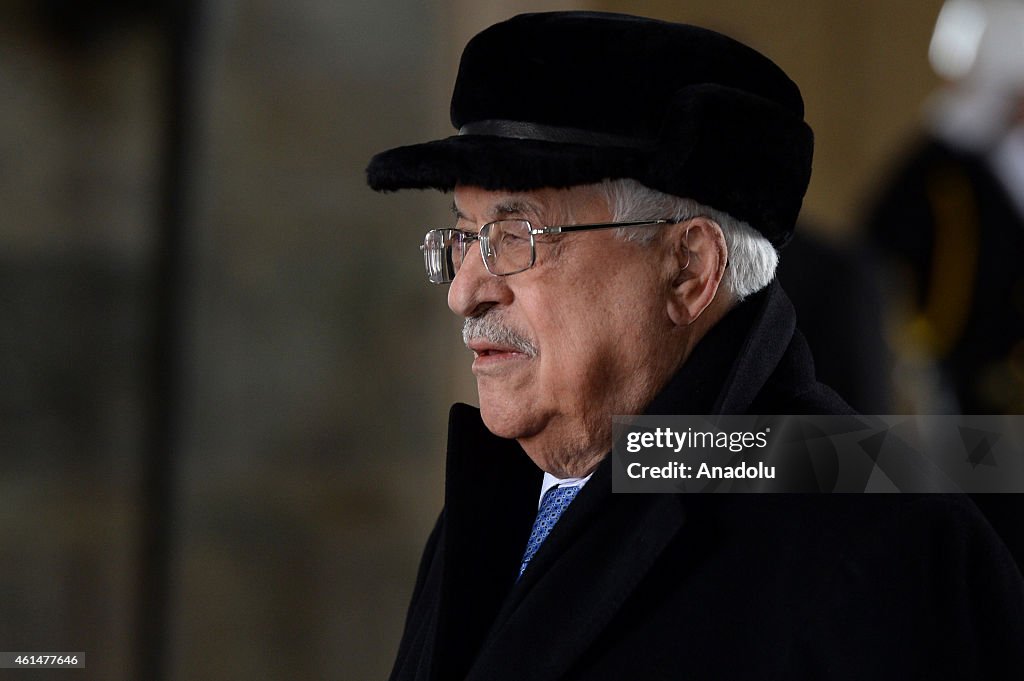 Palestinian President Mahmoud Abbas visits Anitkabir