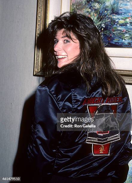 Actress Patricia McPherson attends the Art Auction and Cocktail Reception to Benefit the Starlight Foundation on January 17, 1986 Lawrence Ross...
