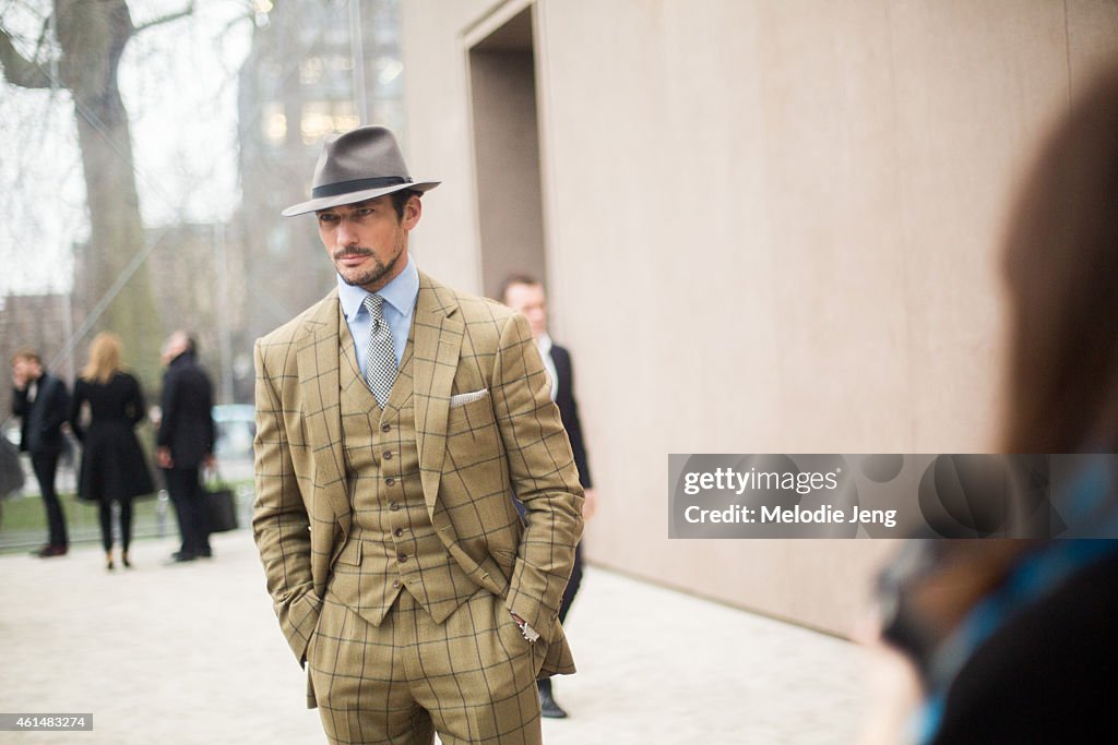 Street Style: Day 4 - London Collections: Men AW15