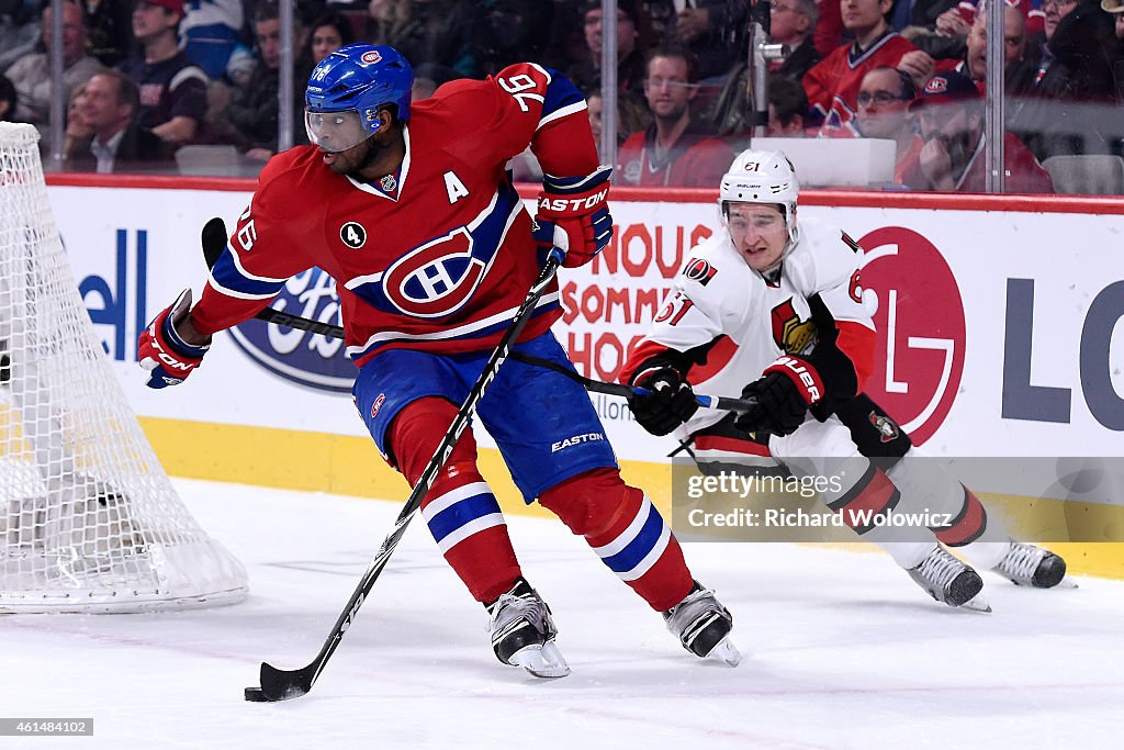 Ottawa Senators v Montreal Canadiens