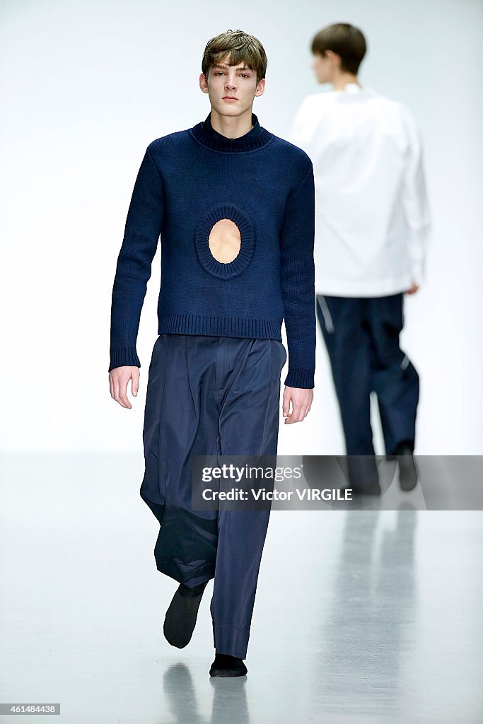 Craig Green - Mens Fall 2015 Runway - London Menswear Fashion Week