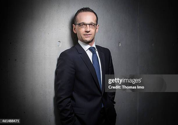 German Justice Minister Heiko Maas, SPD, poses for a photograph on January 09, 2014 in Berlin, Germany.