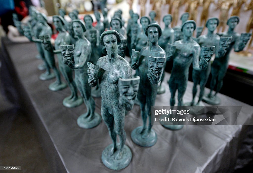 21st Annual SAG Awards Casting Of The Actor, The Screen Actors Guild Awards Statuette