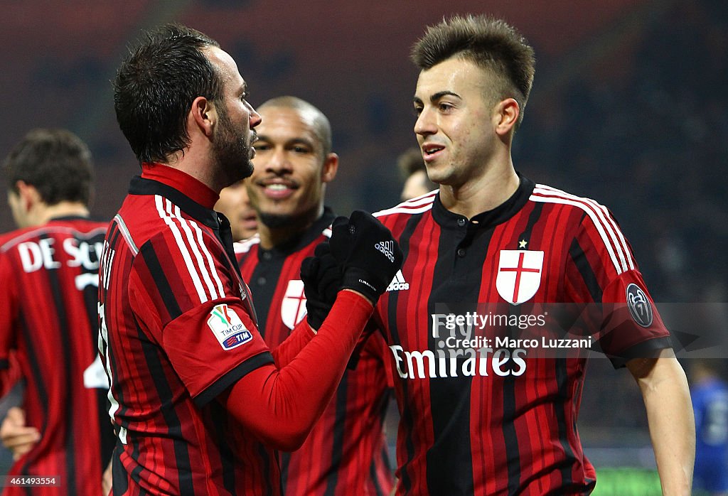 AC Milan v US Sassuolo Calcio - TIM Cup