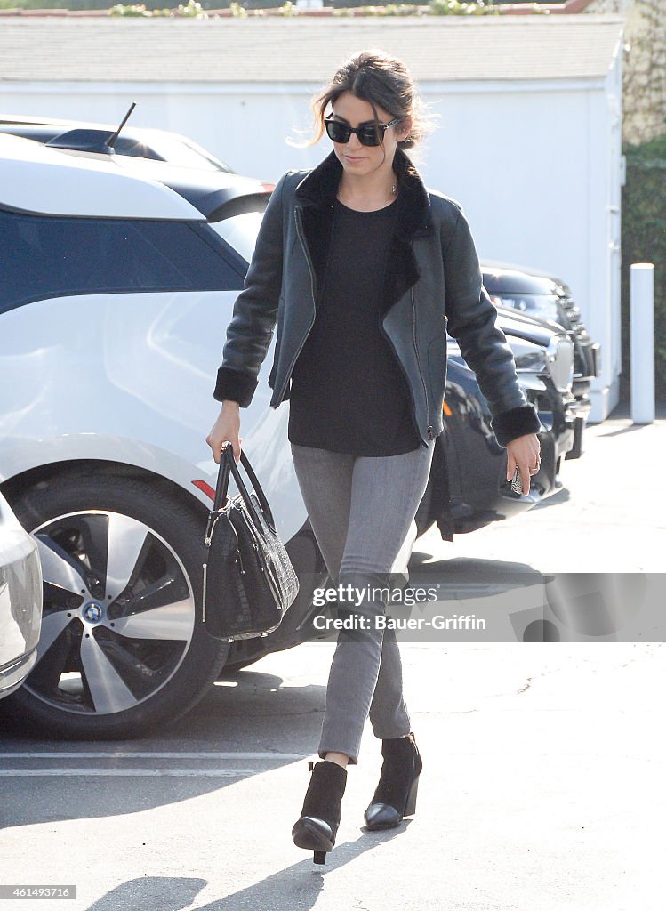 Celebrity Sightings In Los Angeles - January 13, 2015