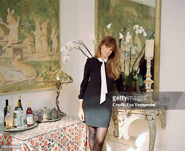 Writer and campaigner Jemima Khan is photographed for the New York Times Style Magazine on May 6, 2013 in London, England.