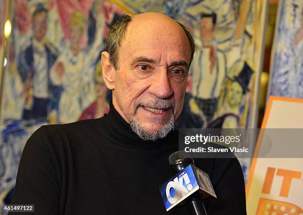 Actor F. Murray Abraham attends Broadway's "It's Only a Play" cast photo call at Sardi's on January 13, 2015 in New York City.