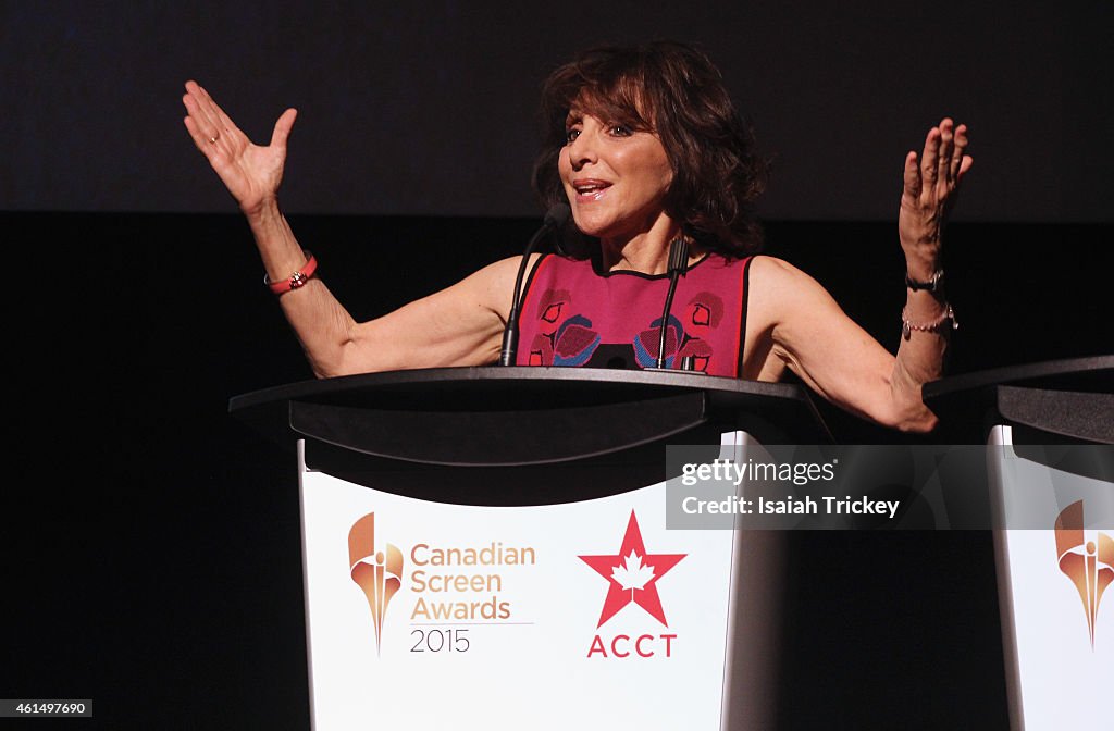 2015 Canadian Screen Awards Press Conference