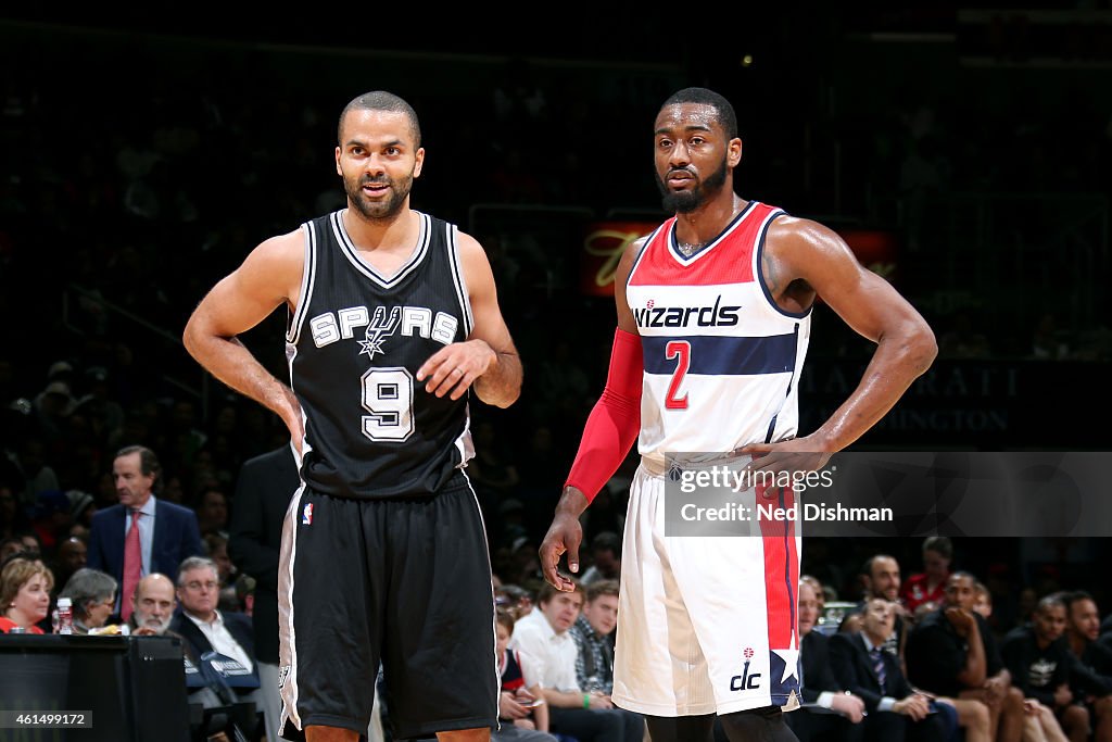 San Antonio Spurs v Washington Wizards