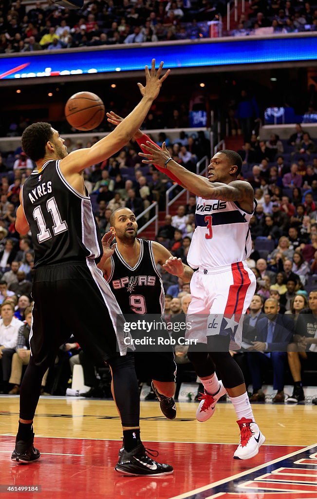 San Antonio Spurs v Washington Wizards