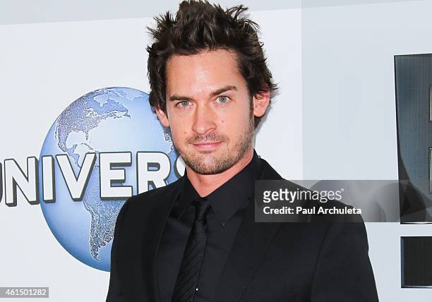 Actor Will Kemp attends NBC-Universal's after party for the 72nd annual Golden Globes Awards at The Beverly Hilton Hotel on January 11, 2015 in...