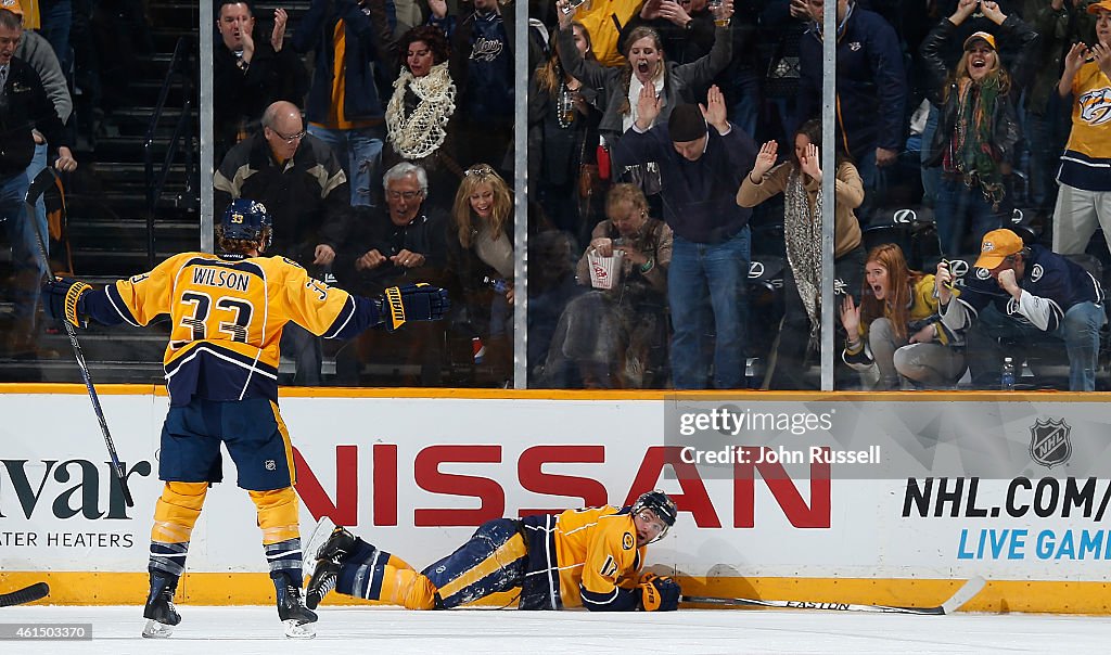 Vancouver Canucks v Nashville Predators