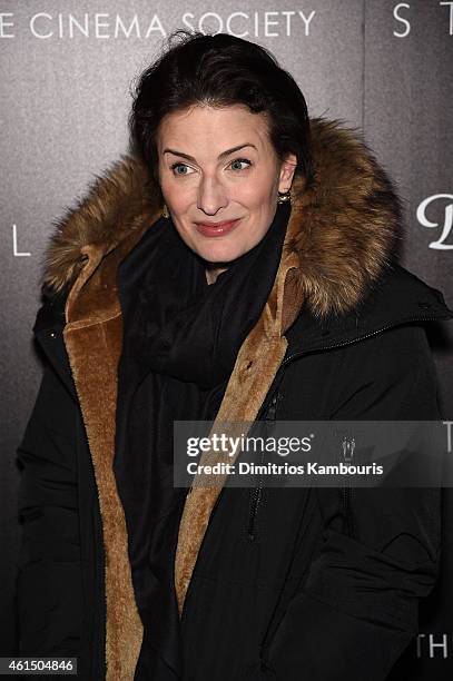 Marina Rust Connor attends The Cinema Society with Montblanc and Dom Perignon screening of Sony Pictures Classics' "Still Alice" at Landmark's...