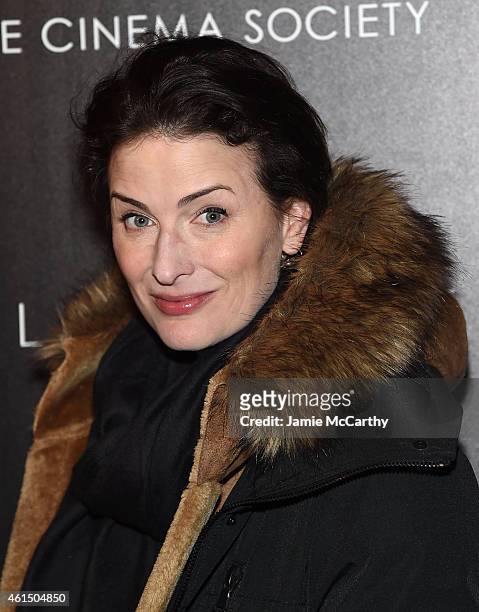 Marina Rust Connor attends The Cinema Society with Montblanc and Dom Perignon screening of Sony Pictures Classics' "Still Alice" at Landmark's...