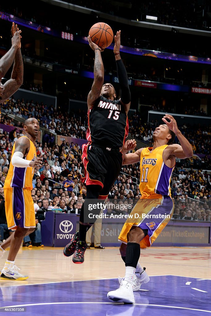 Miami Heat v Los Angeles Lakers