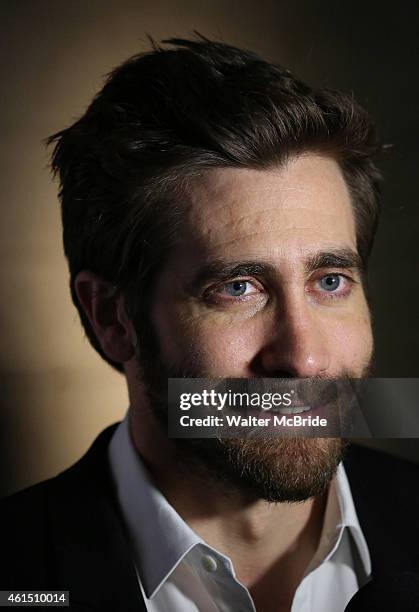 Jake Gyllenhaal attends the Broadway Opening Night Performance Curtain Call for The Manhattan Theatre Club's production of 'Constellations' at the...