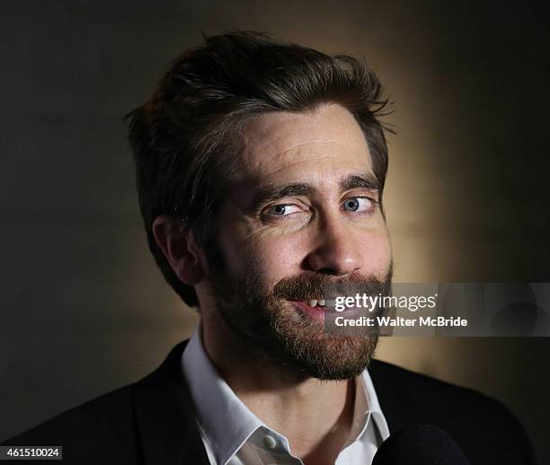 Jake Gyllenhaal attends the Broadway Opening Night Performance Curtain Call for The Manhattan Theatre Club's production of 'Constellations' at the...