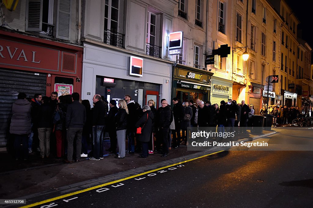 First International Edition Of Charlie Hebdo Published Since Paris Terror Attacks