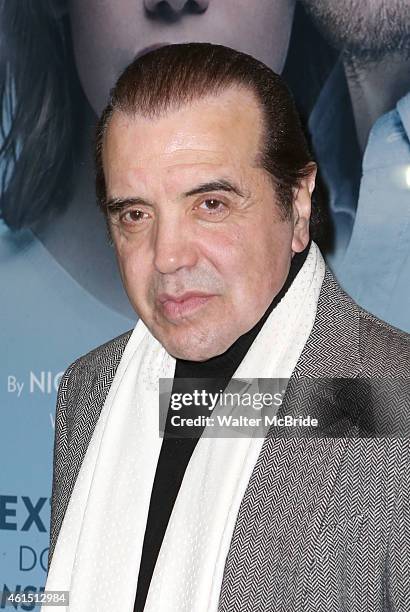 Chazz Palminteri attends the Broadway Opening Night Performance of The Manhattan Theatre Club's production of 'Constellations' at the Samuel J....