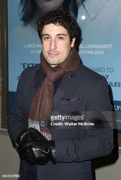 Jason Biggs attends the Broadway Opening Night Performance of The Manhattan Theatre Club's production of 'Constellations' at the Samuel J. Friedman...