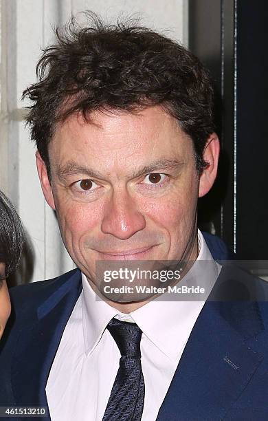 Dominic West attends the Broadway Opening Night Performance of The Manhattan Theatre Club's production of 'Constellations' at the Samuel J. Friedman...