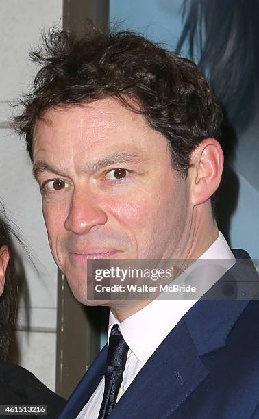 Dominic West attends the Broadway Opening Night Performance of The Manhattan Theatre Club's production of 'Constellations' at the Samuel J. Friedman...