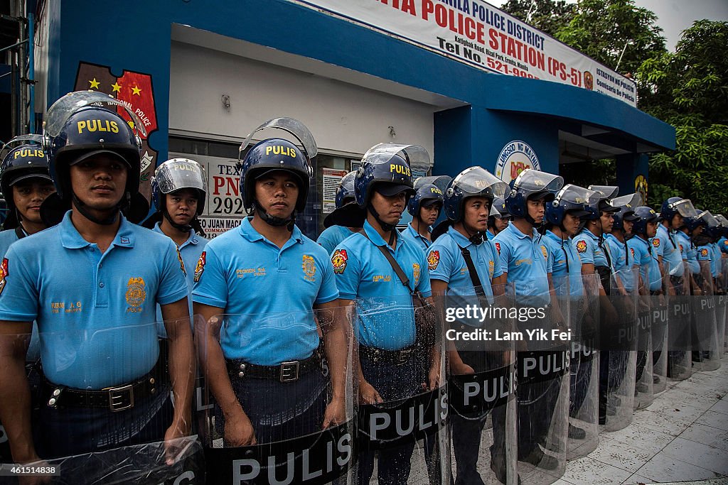 Manila Prepares For The Arrival Of Pope Francis