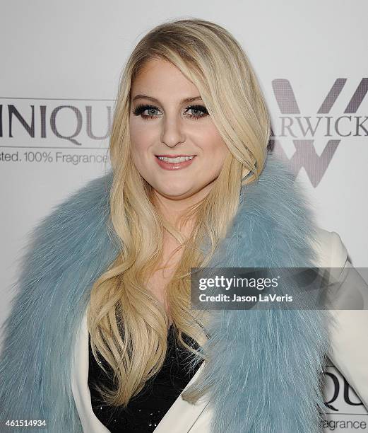 Singer Meghan Trainor attends the record release party for her debut album "Title" at Warwick on January 13, 2015 in Hollywood, California.