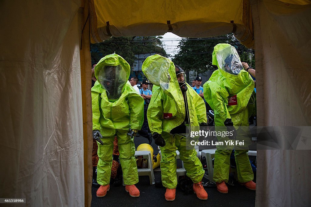 Manila Prepares For The Arrival Of Pope Francis