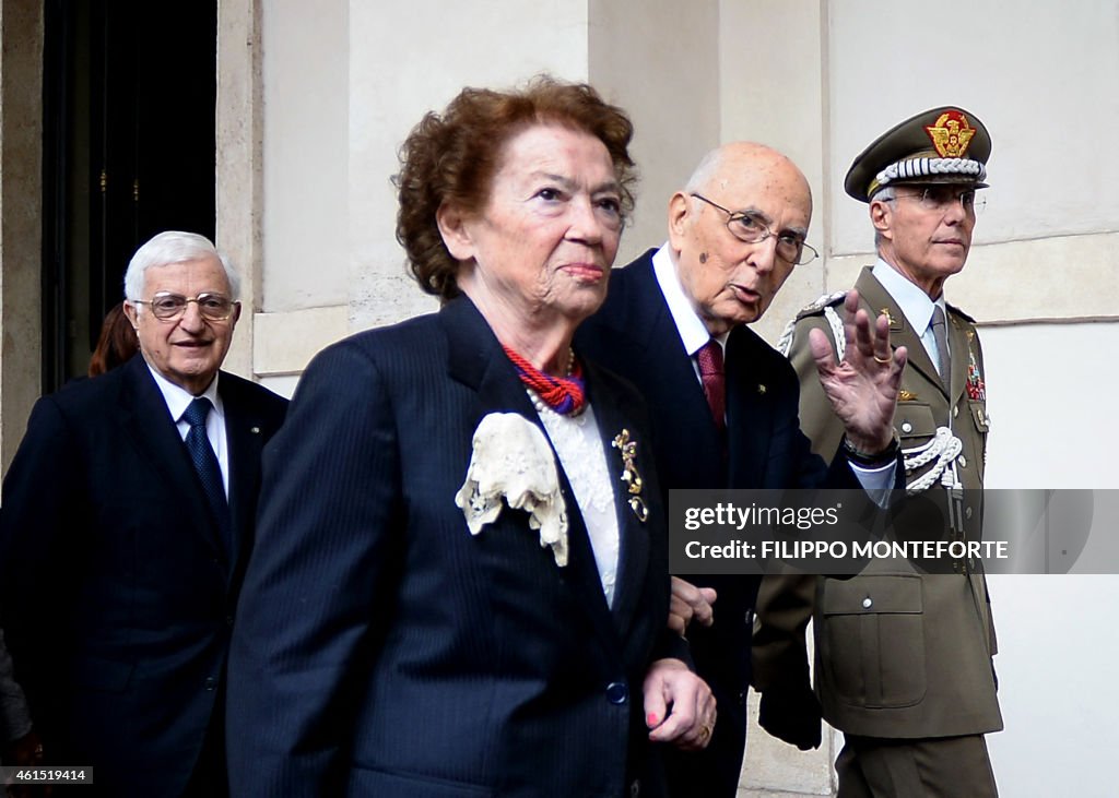 ITALY-POLITICS-PRESIDENT-NAPOLITANO