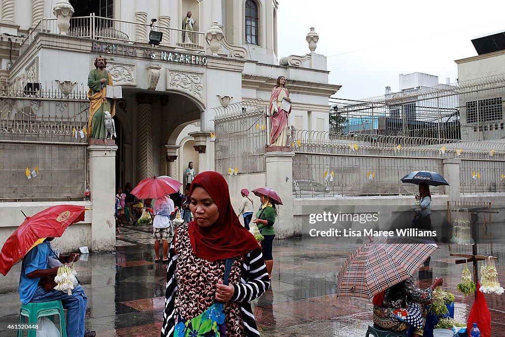 Manila Prepares For The Arrival Of Pope Francis