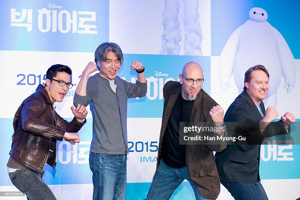 Disney "Big Hero 6" Press Conference In Seoul