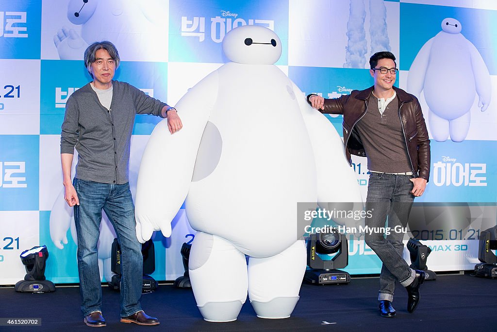 Disney "Big Hero 6" Press Conference In Seoul