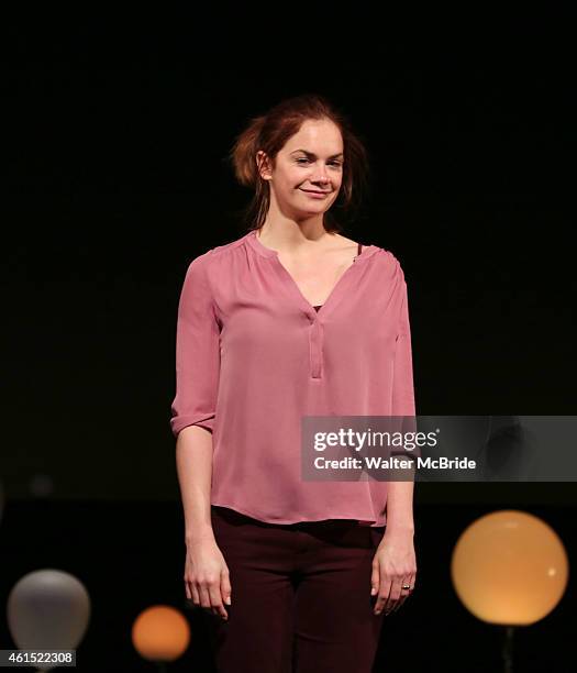 Ruth Wilson during the Broadway Opening Night Performance Curtain Call for The Manhattan Theatre Club's production of 'Constellations' at the Samuel...