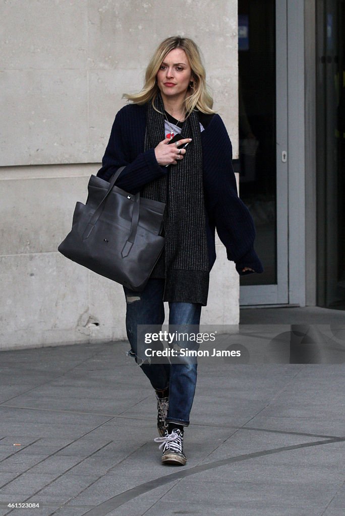 London Celebrity Sightings -  January 14, 2015