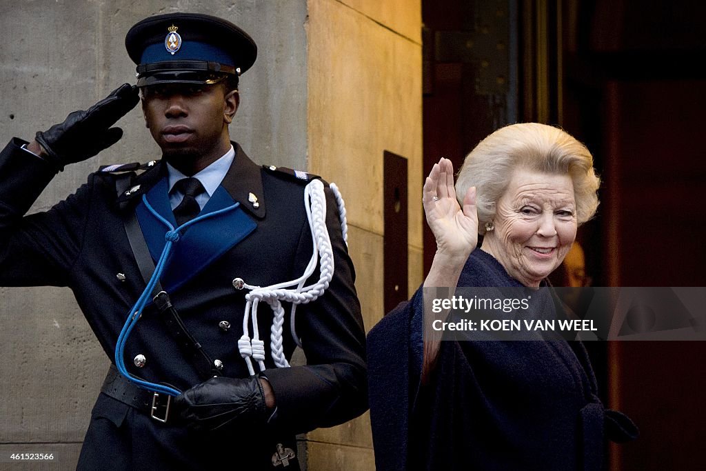 NETHERLANDS-ROYALS-NEW YEAR-RECEPTION