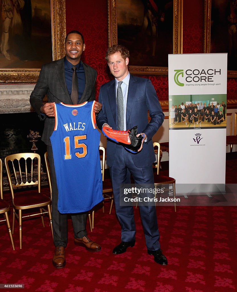 Prince Harry Hosts Coach Core Graduation Ceremony