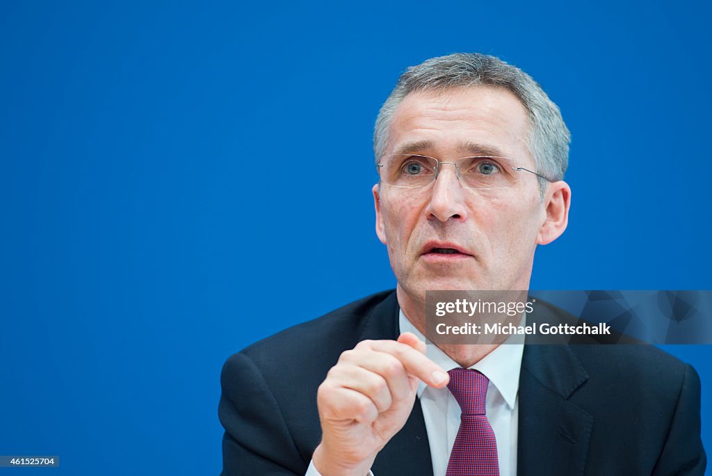 NATO General Secretary Stoltenberg Visits Berlin