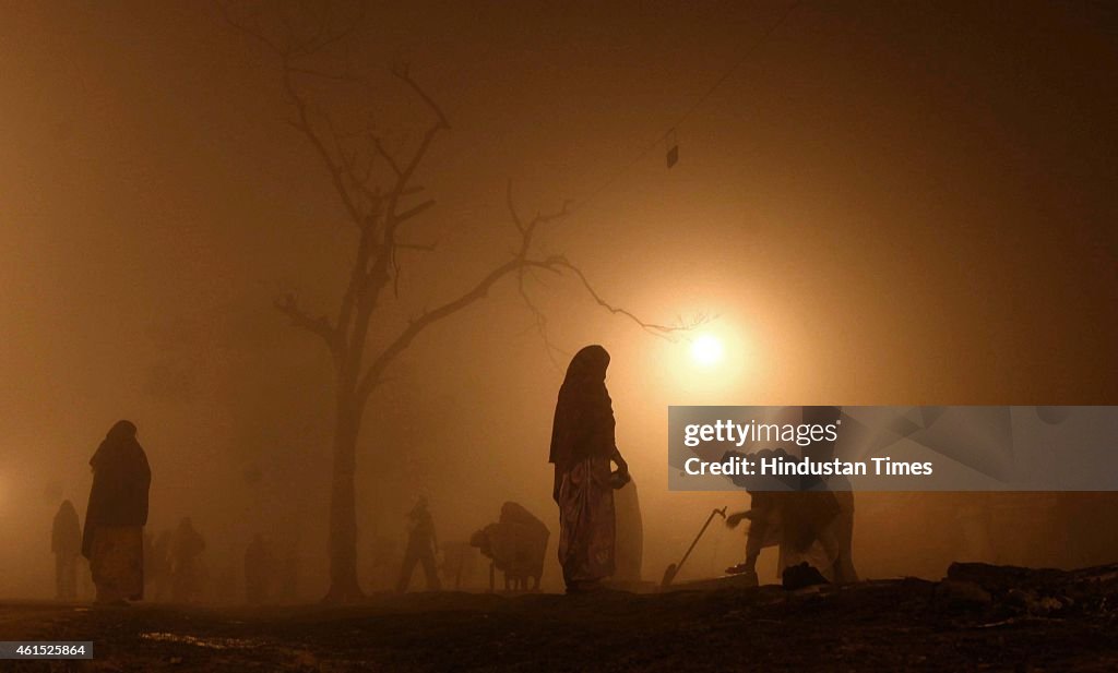 Hindu Devotees Gather At Sangam On The Occasion Of Makar Sankranti