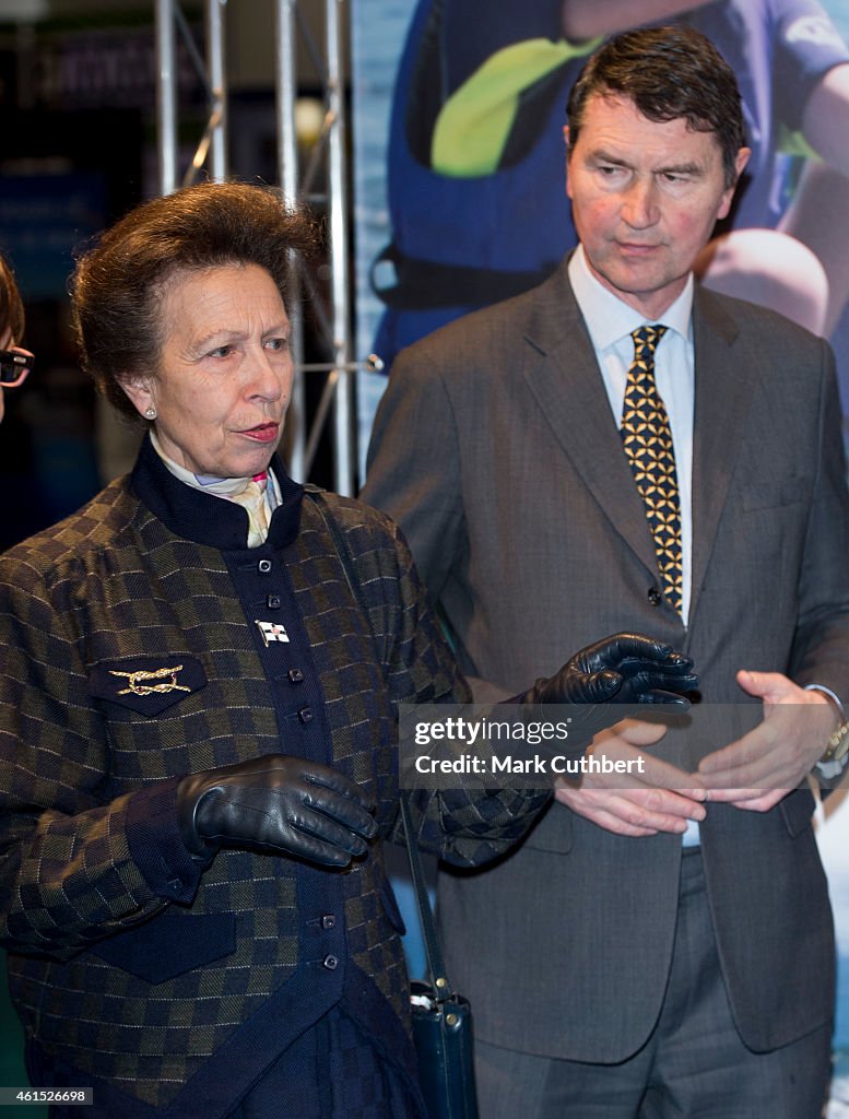 Princess Anne Attends The London Boat Show