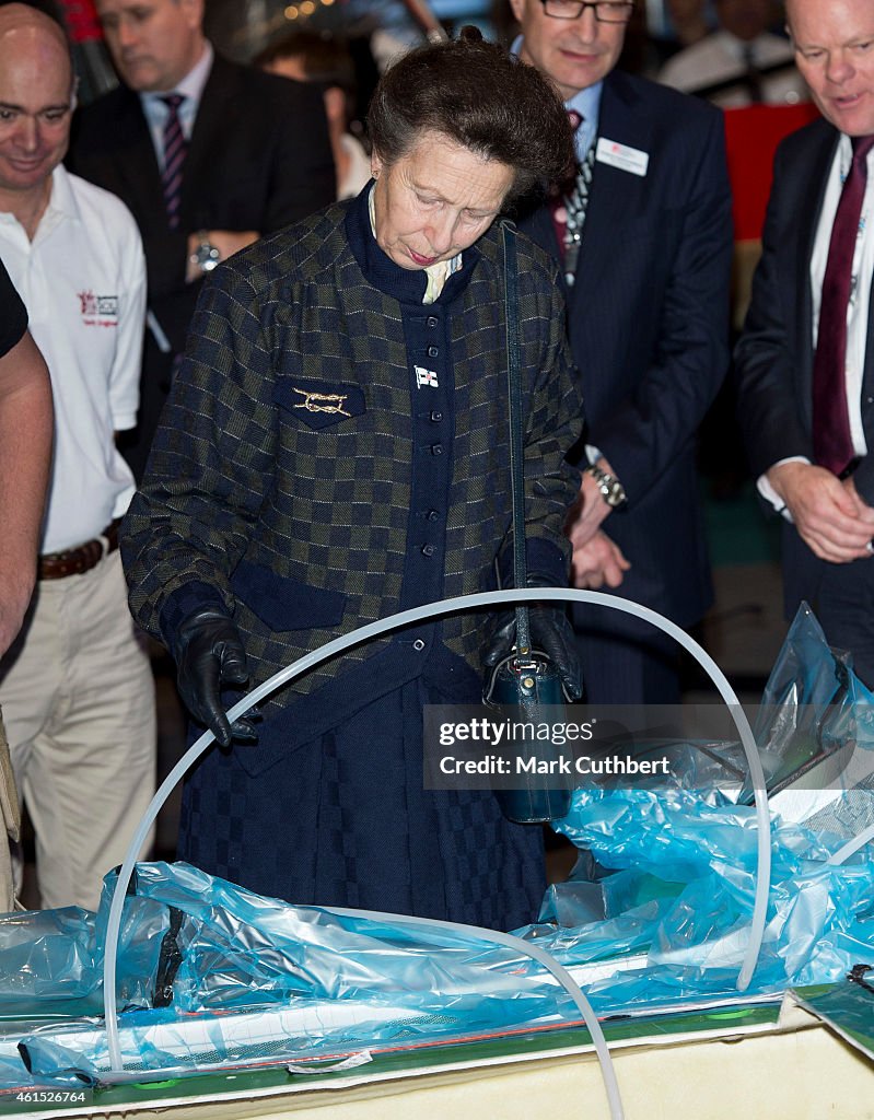 Princess Anne Attends The London Boat Show