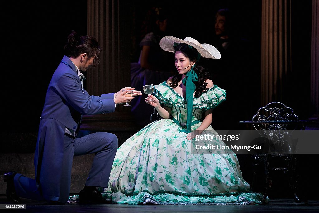 Musical "Gone With The Wind" Press Call In Seoul